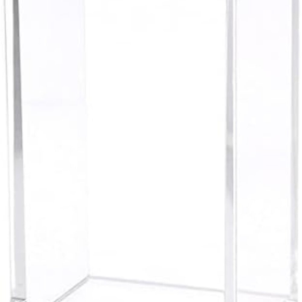 Clear Acrylic Pencil Pen Holder Cup, Clear Makeup Brush Holder, Acrylic Desk Acc